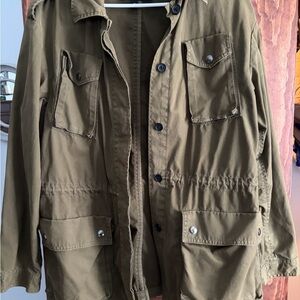 Banana Republic Olive Utility Jacket